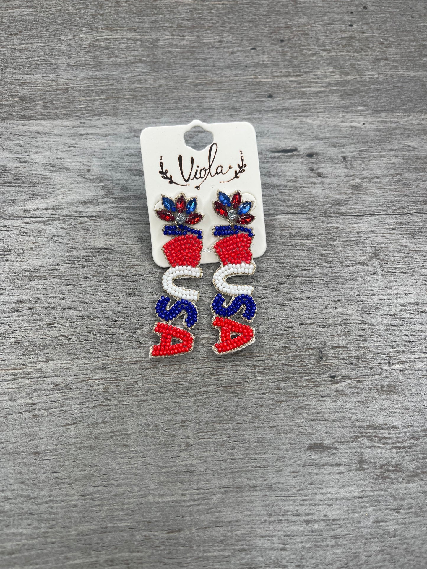 Starry America Earrings