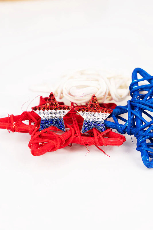 Red, White, & Blue Look At You Earrings