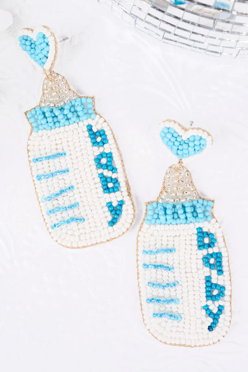 Baby Bottle Earrings {Multiple Styles Available}