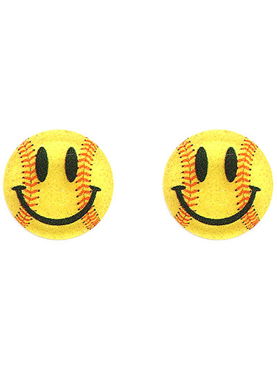 Smiley Sports Studs {Multiple Styles Available}