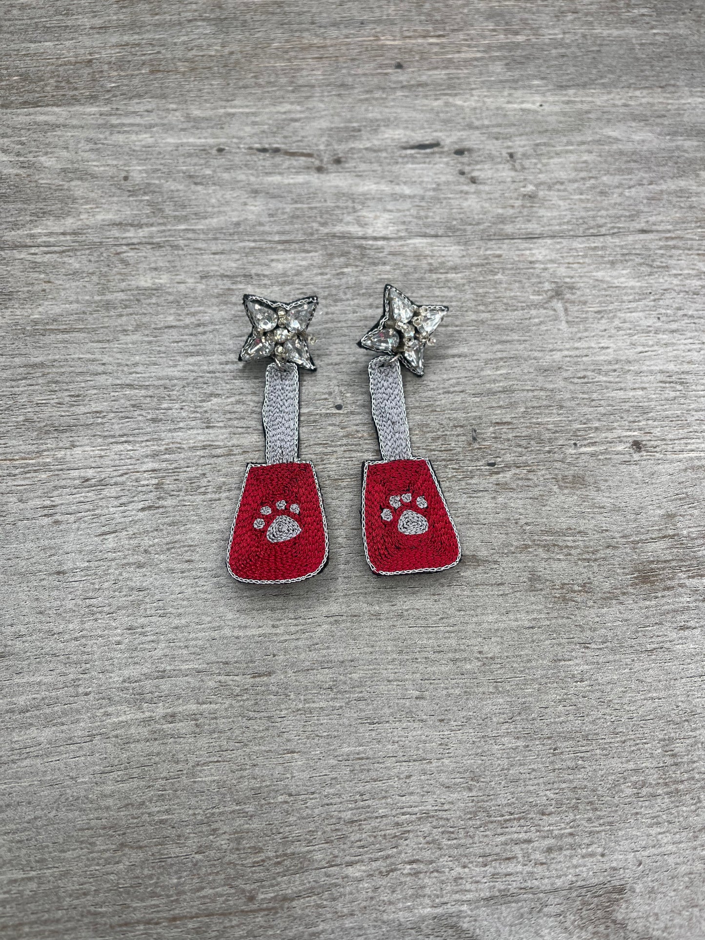 Mississippi State Cow Bell Earrings