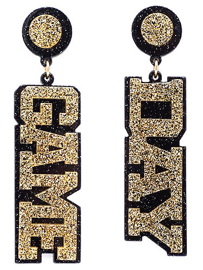 It's Game Day Baby Earrings {Multiple Styles Available}