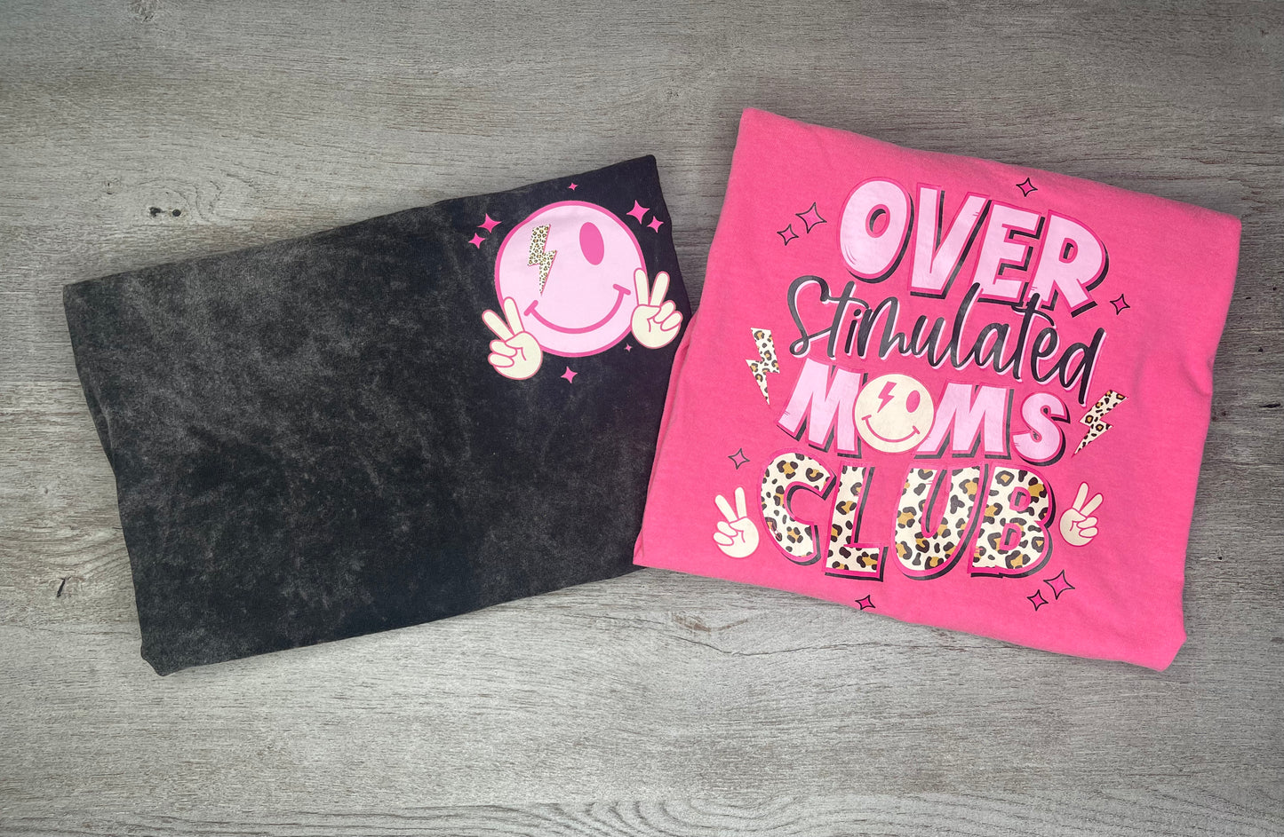 Overstimulated Moms Club T-Shirt {Regular & Plus}