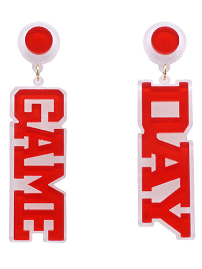 It's Game Day Baby Earrings {Multiple Styles Available}