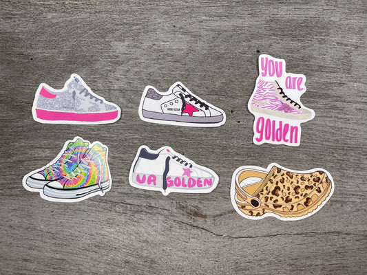 Shoes Stickers {Multiple Styles Available}