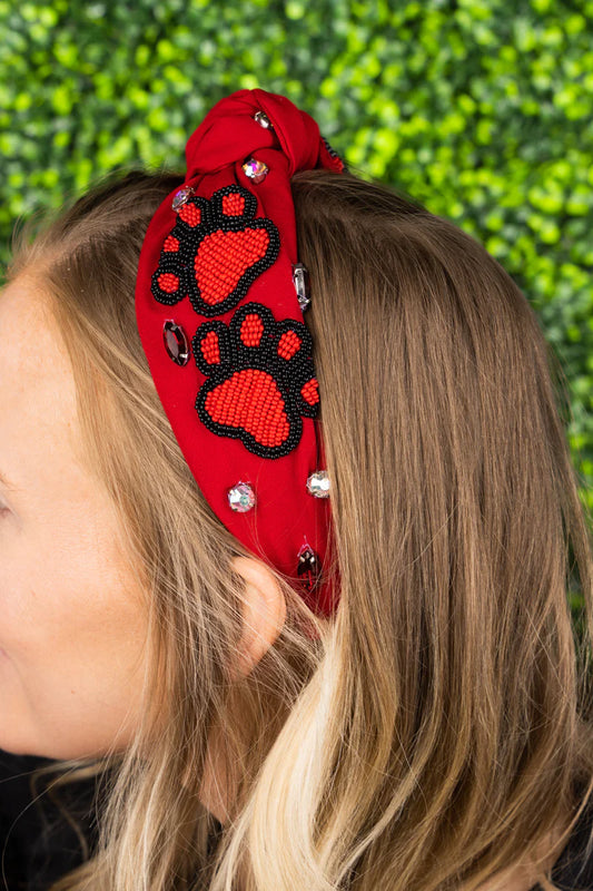 Paw Print Headbands {Multiple Styles Available}