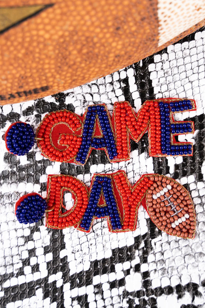 Game Day Banner Earrings {Multiple Styles Available}