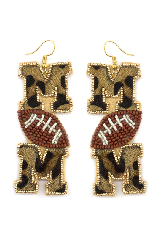 Mom Sports Earrings