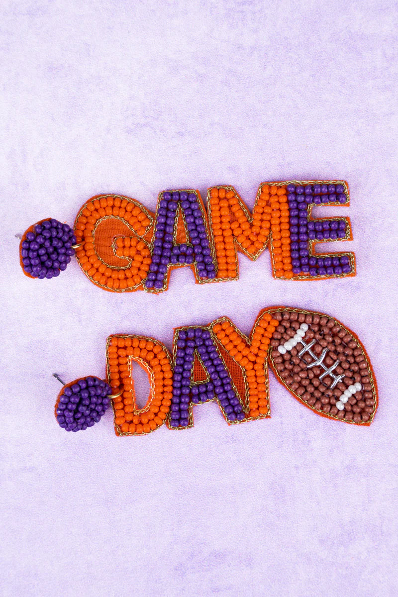 Game Day Banner Earrings {Multiple Styles Available}