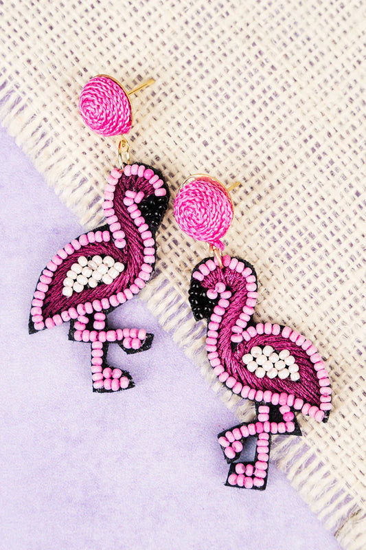 Flamazing Flamingo Earrings