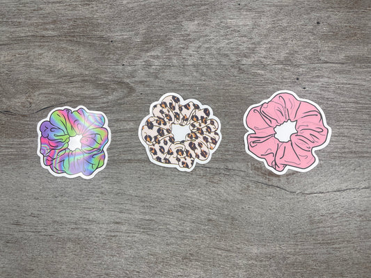 Scrunchie Stickers {Multiple Styles Available}