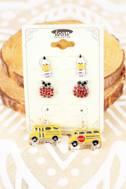 It's All About The Bus Earrings