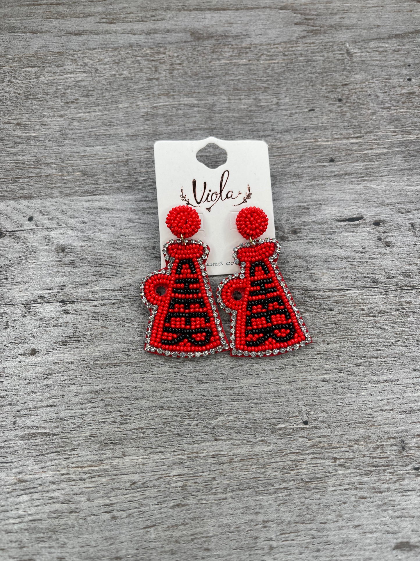 Cheer Megaphone Earrings {Multiple Styles Available}