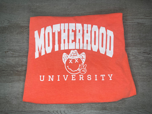 Motherhood University T-Shirt {Regular & Plus}