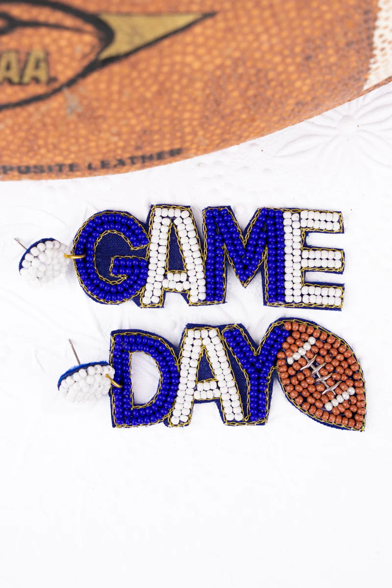 Game Day Banner Earrings {Multiple Styles Available}