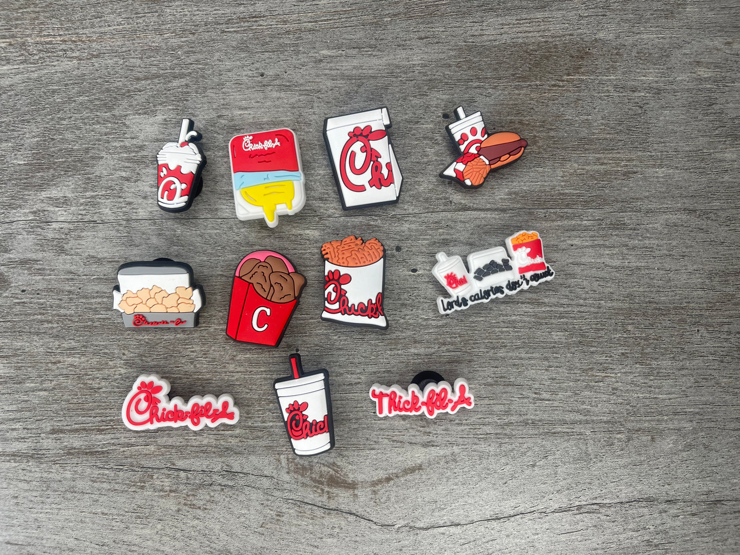 Chick Fil A Croc Charms {Multiple Styles Available}