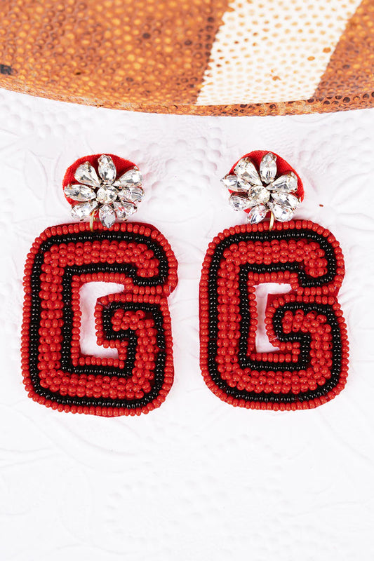 Georgia Bulldogs Earrings