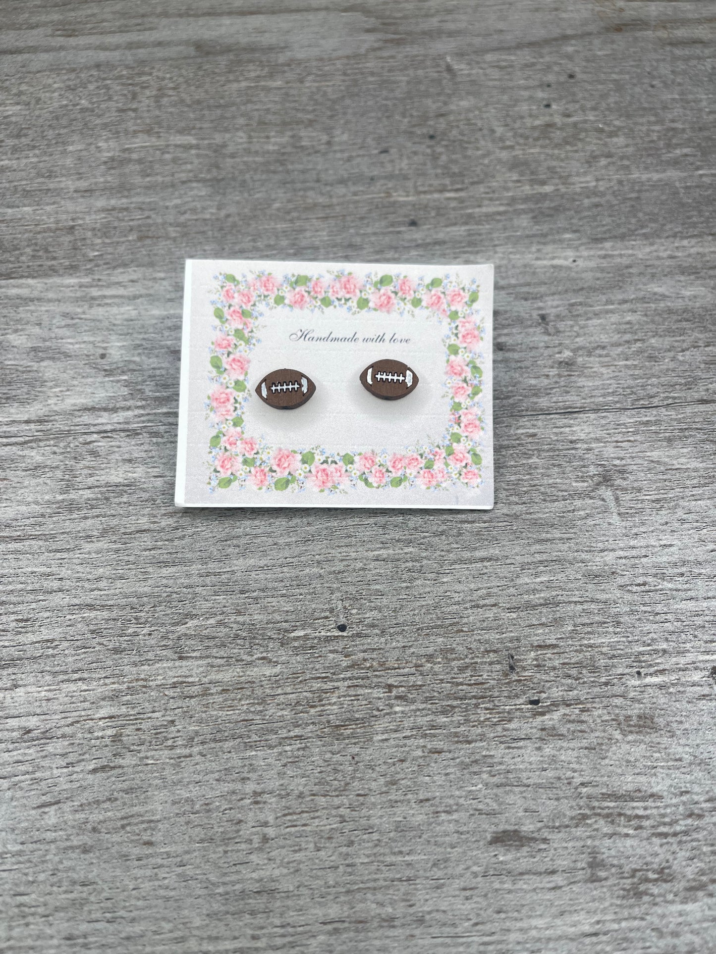 Wooden Stud Earrings {Multiple Styles Available}