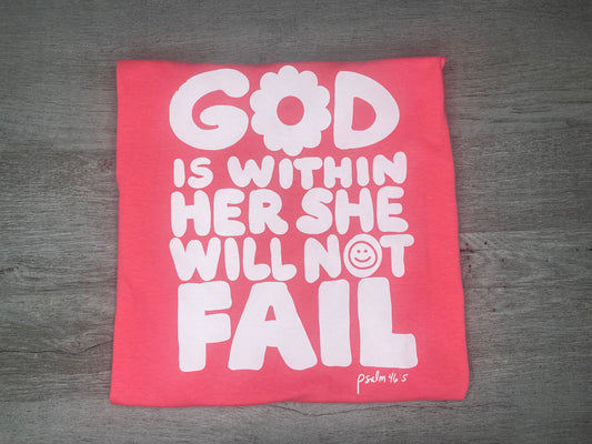 God Is Within Her T-Shirt {Regular & Plus}