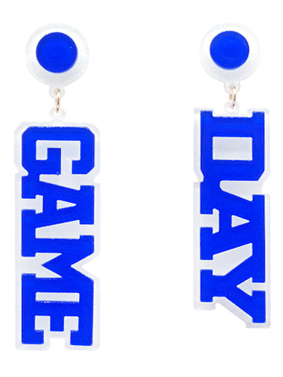 It's Game Day Baby Earrings {Multiple Styles Available}
