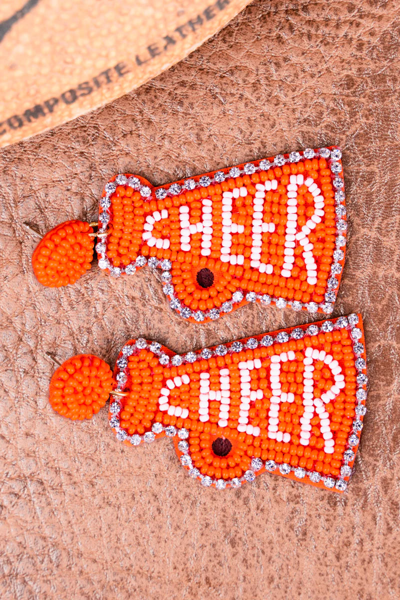 Cheer Megaphone Earrings {Multiple Styles Available}