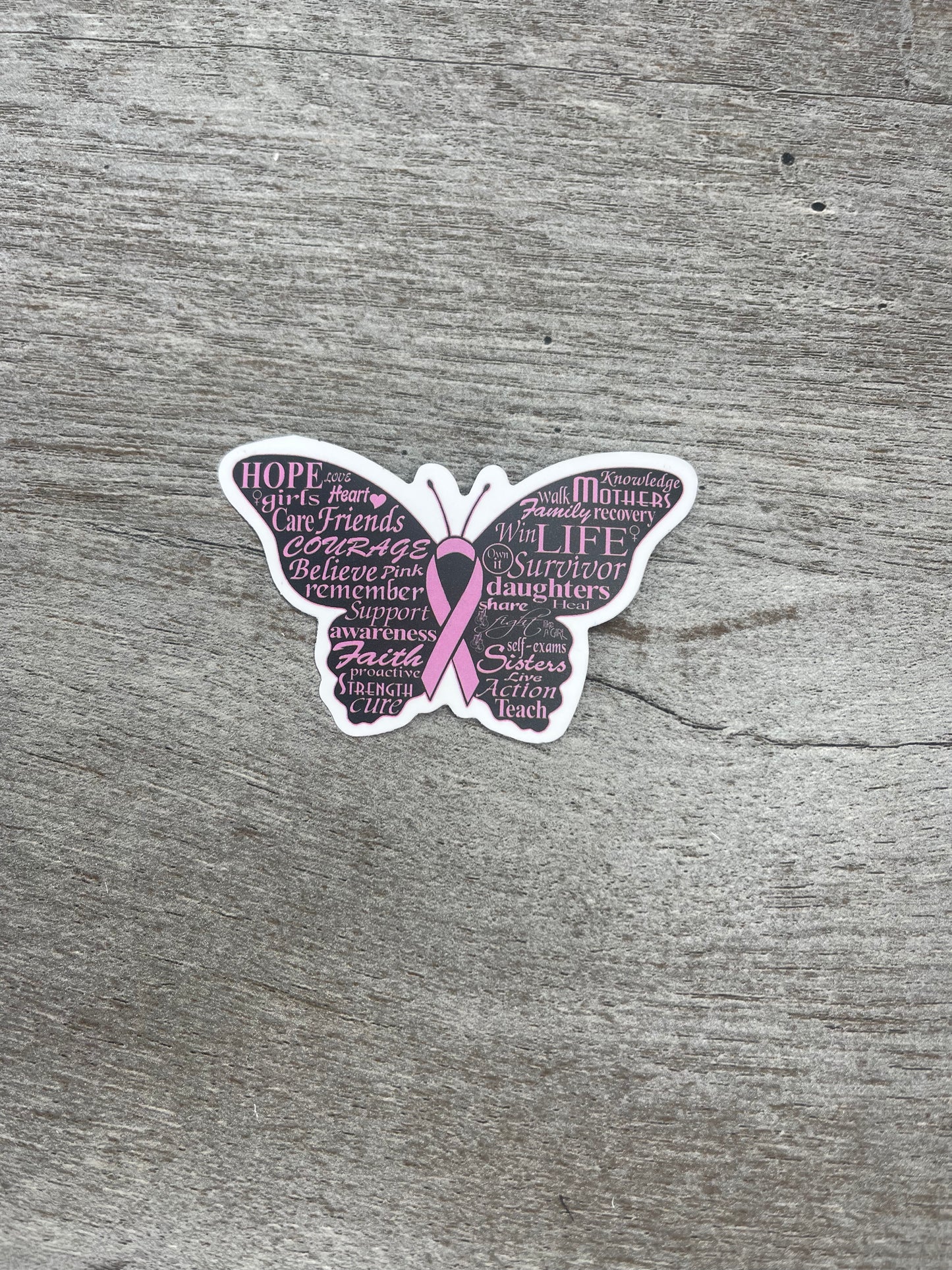 Breast Cancer Stickers {Multiple Styles Available}