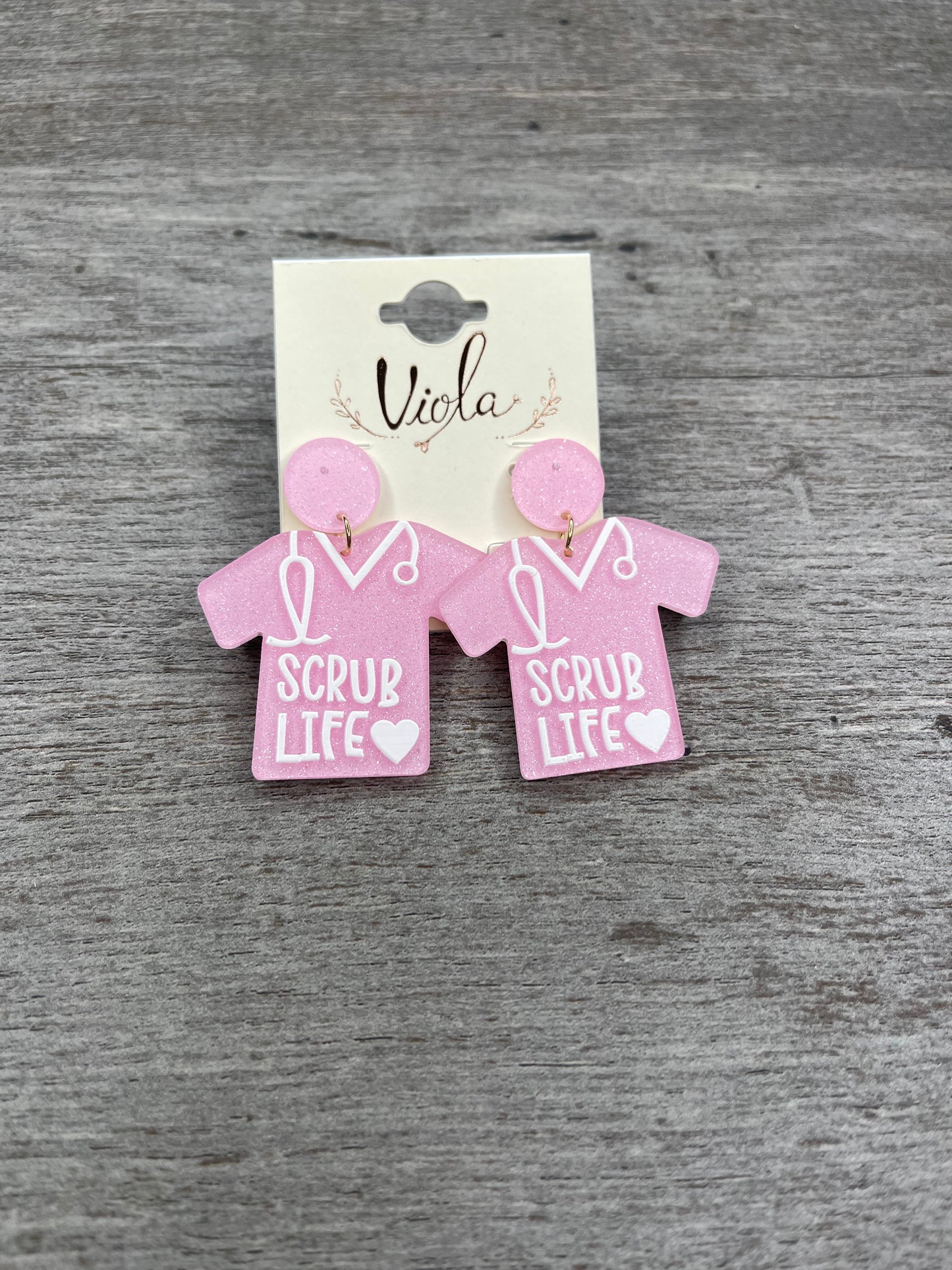 Scrub Life Earrings {Multiple Styles Available}