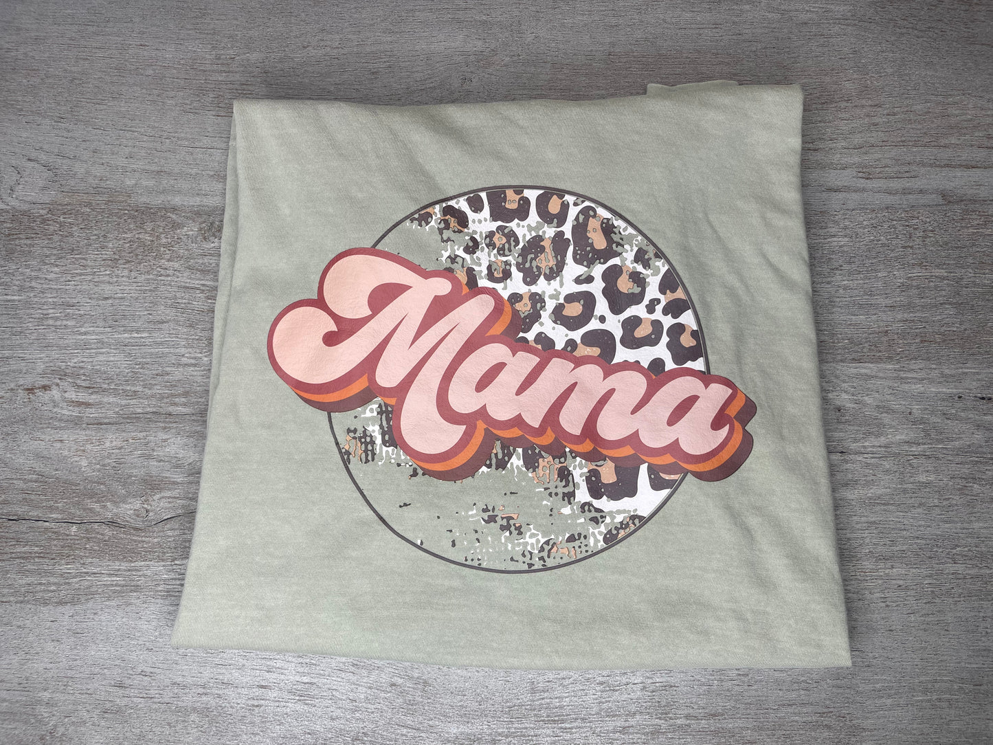 Mama Leopard T-Shirt {Regular & Plus}
