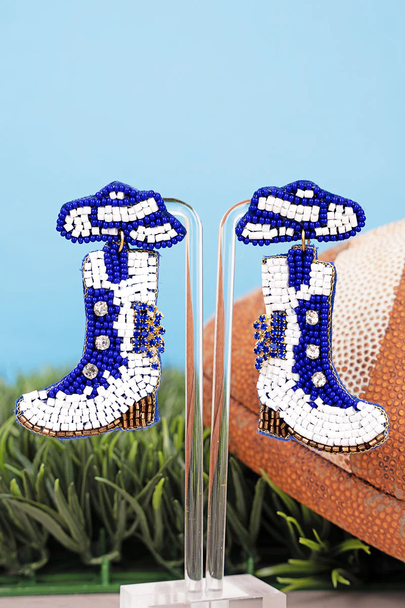 Twirling Into Gameday Earrings {Multiple Styles Available}