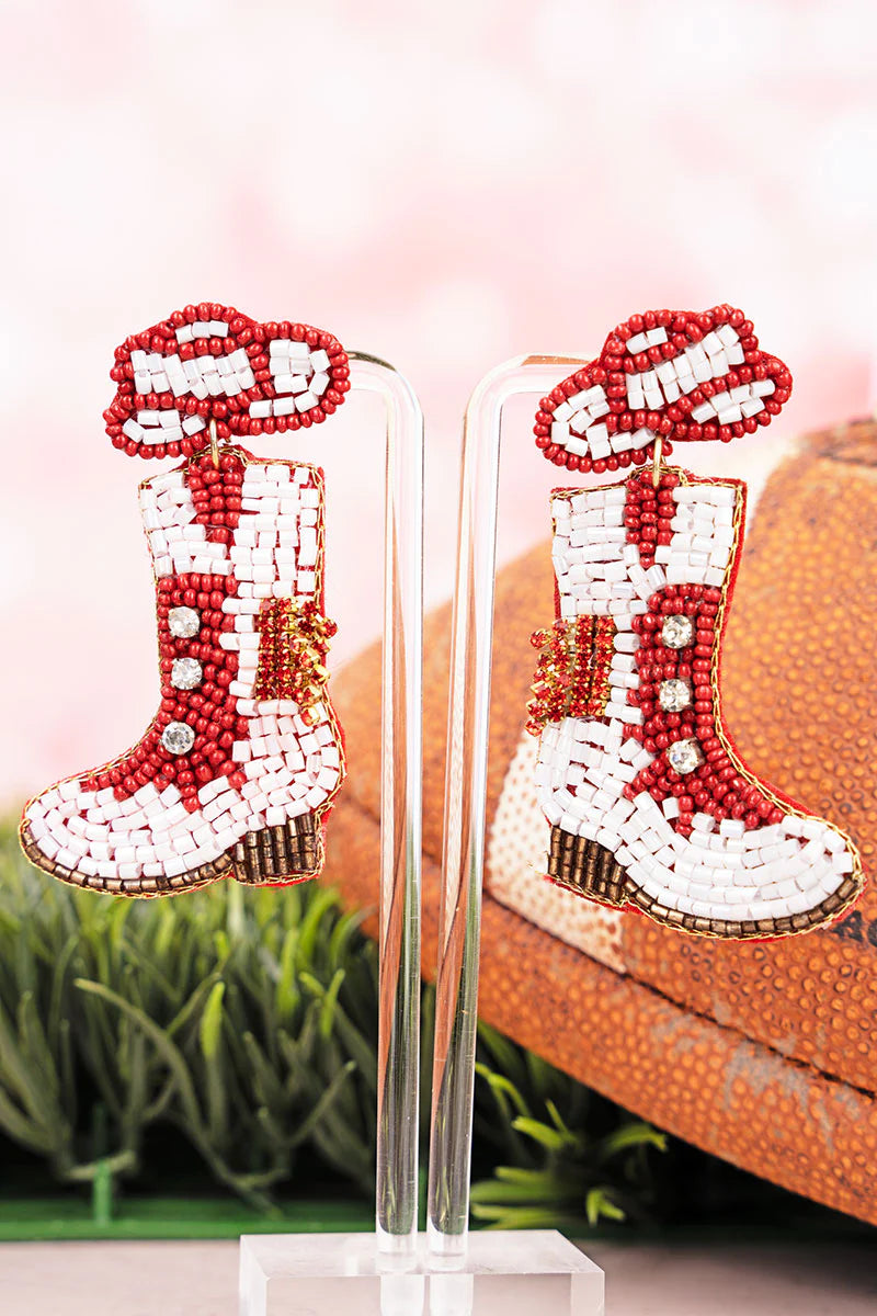 Twirling Into Gameday Earrings {Multiple Styles Available}