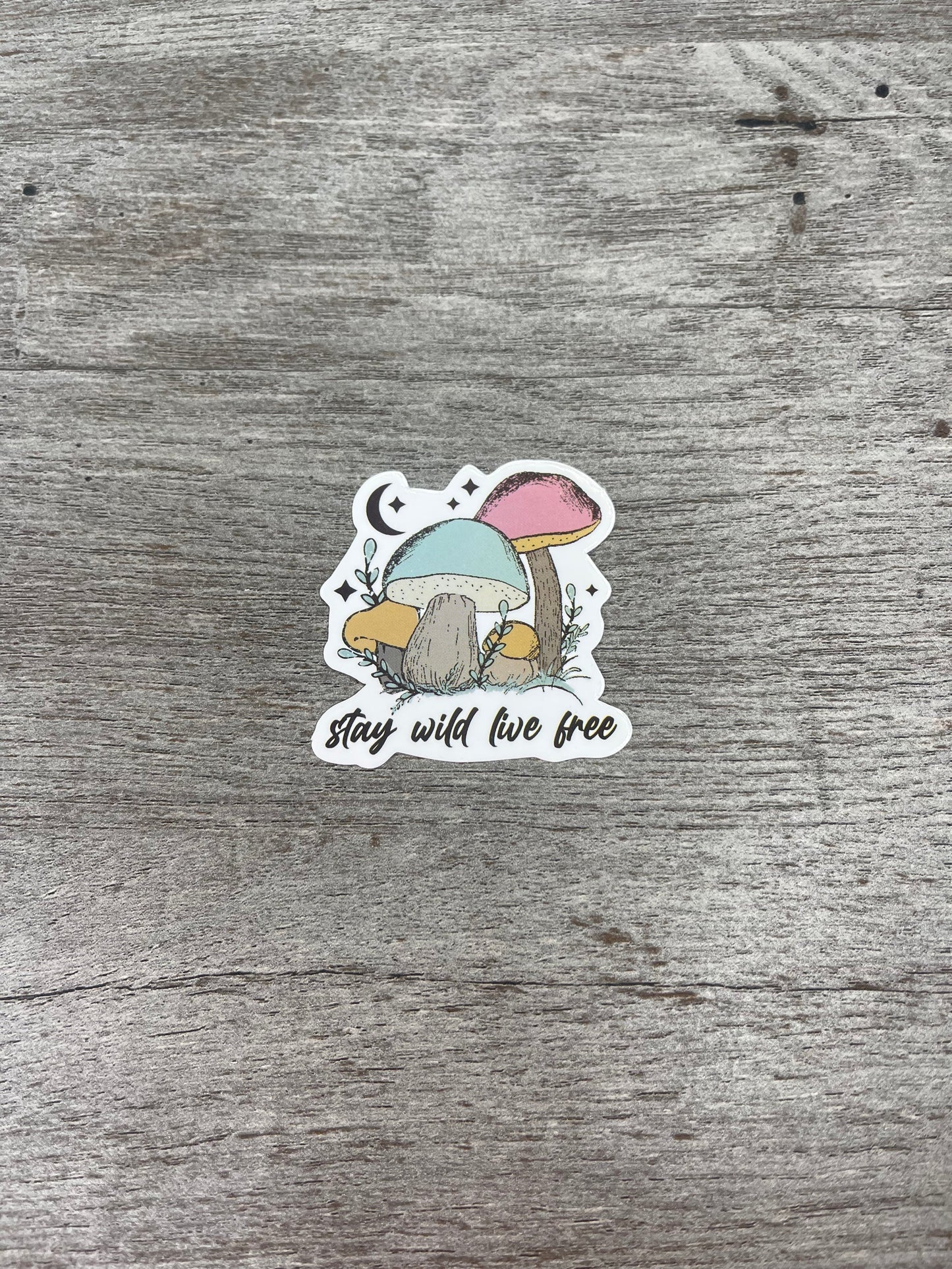 Mushroom Stickers {Multiple Styles Available}