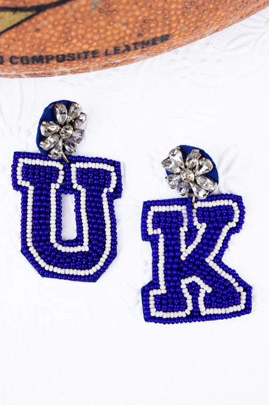 University Of Kentucky Earrings