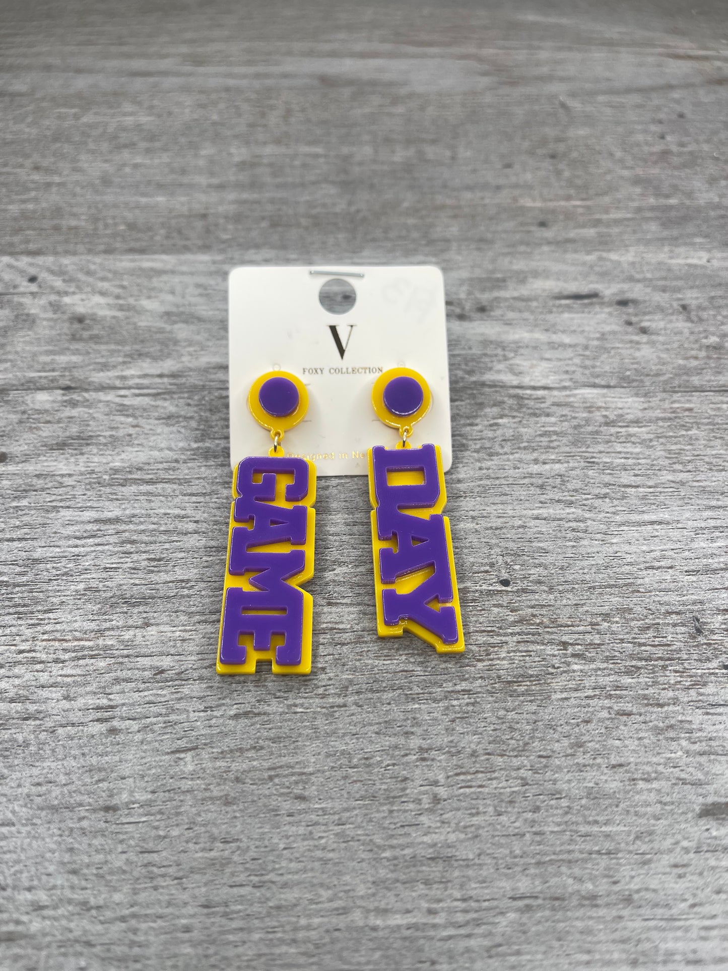 It's Game Day Baby Earrings {Multiple Styles Available}