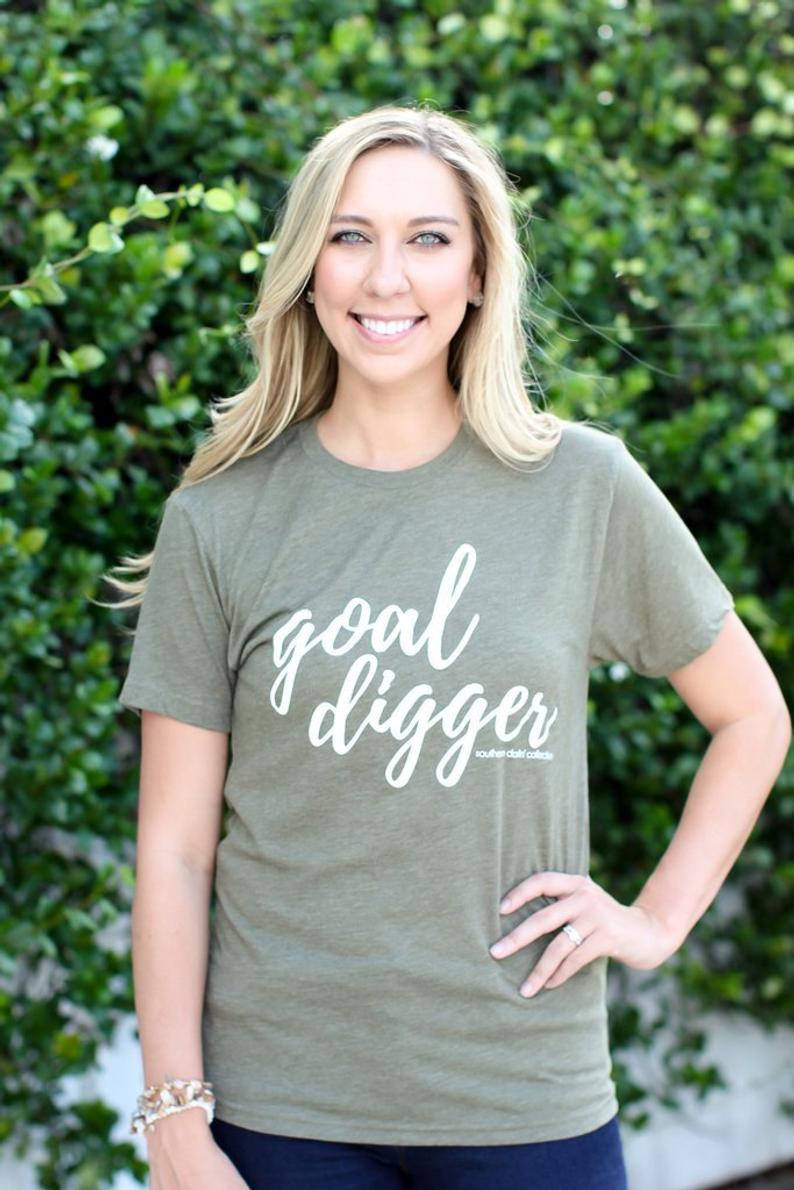 Goal Digger T-Shirt {Regular & Plus}
