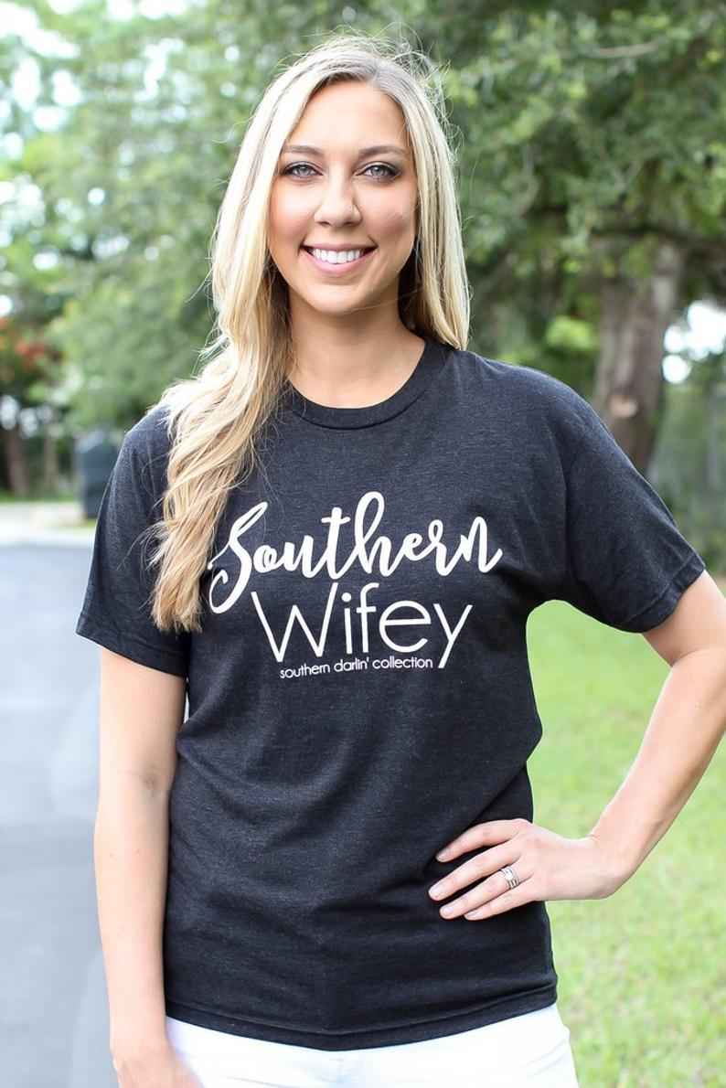 Southern Wifey T-Shirt {Regular & Plus}