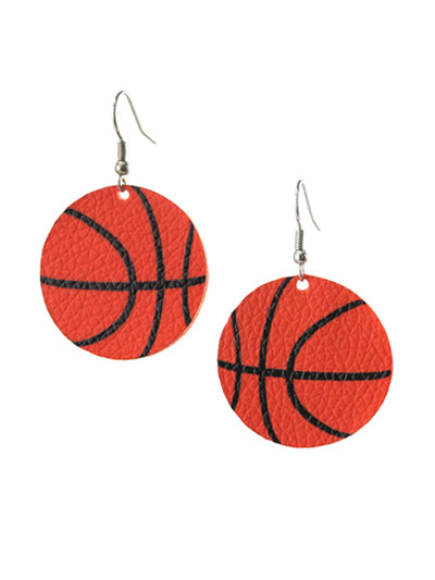 Basketball Earrings