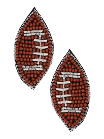 Sports Beaded Earrings {Multiple Styles Available}