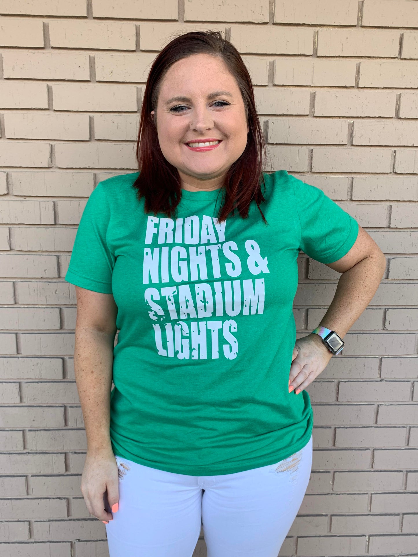Friday Night & Stadium Lights T-Shirt {Regular & Plus}