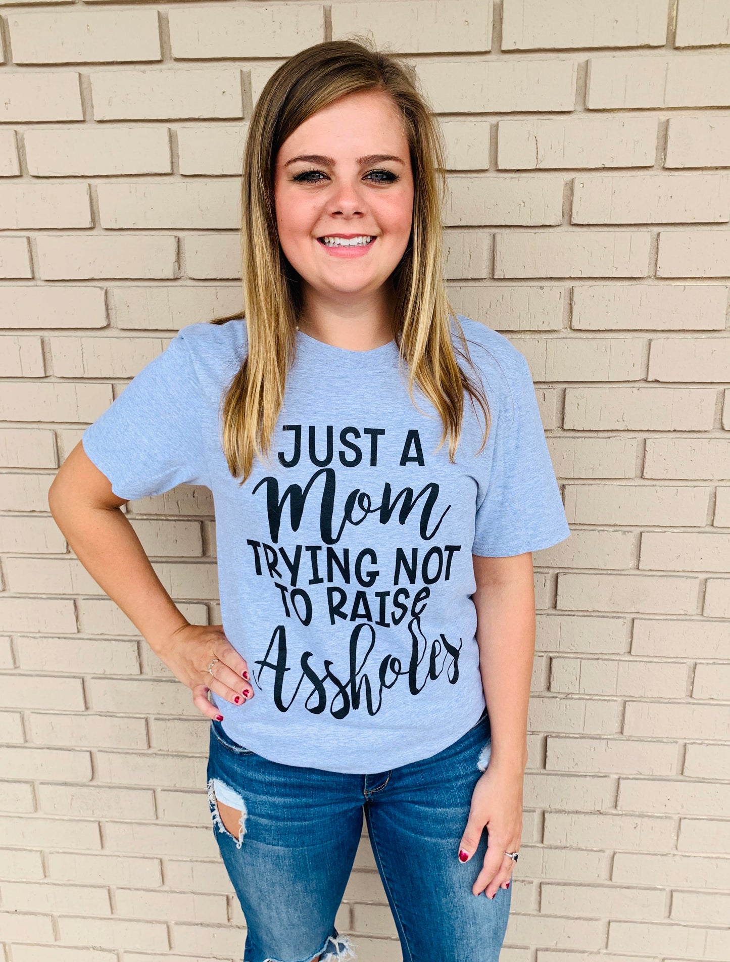 Parenting Assholes T-Shirt {Regular & Plus}