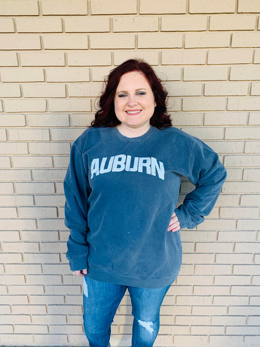 Auburn Comfort Color Sweatshirt {Regular & Plus}