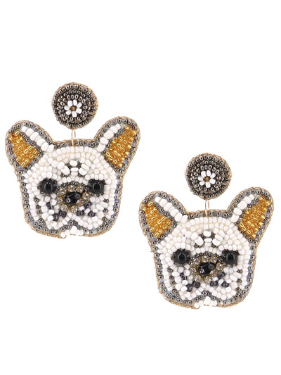 Frenchie Earrings