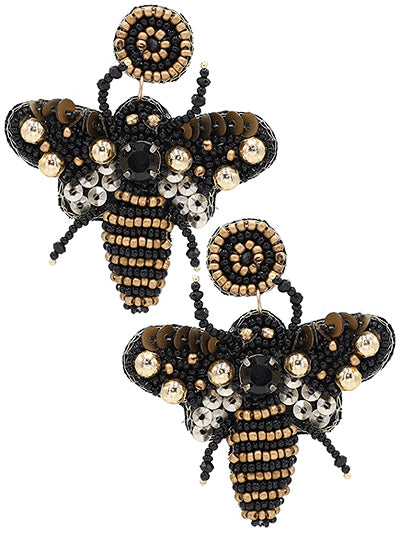 Honey Bee Earrings