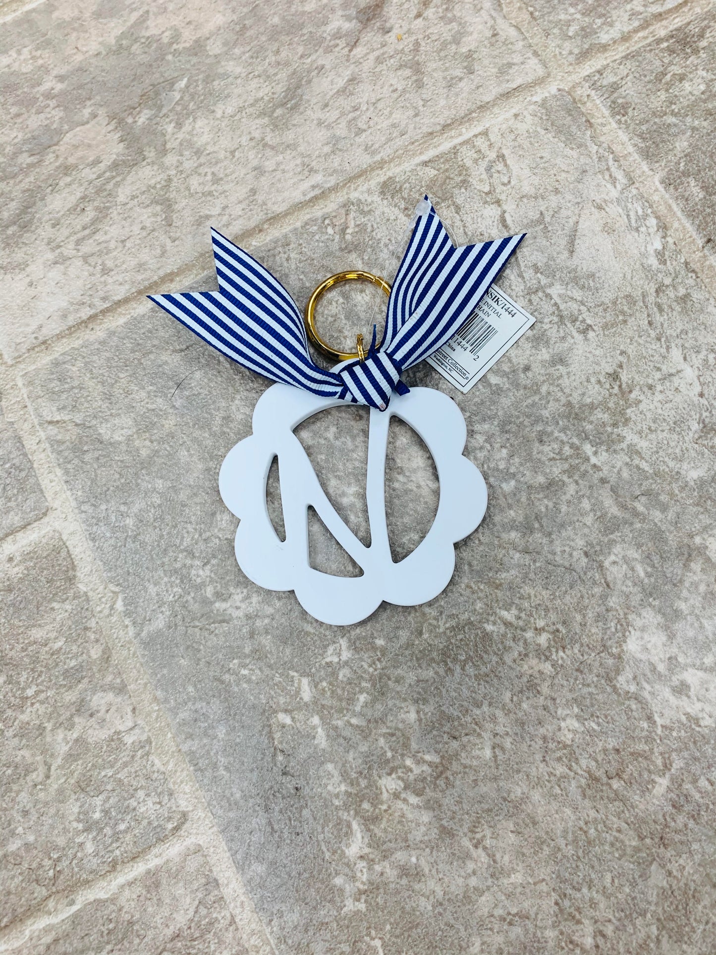 Initial Keychain {Multiple Styles Available}