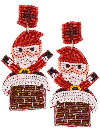 It’s All Fun and Games ‘Til Santa Checks the Naughty List Earrings