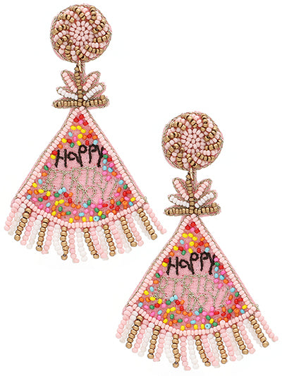 Happy Birthday Earrings {Multiple Styles Available}