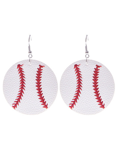 Baseball Earrings