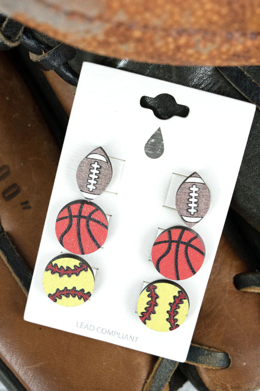 All About Sports Earrings