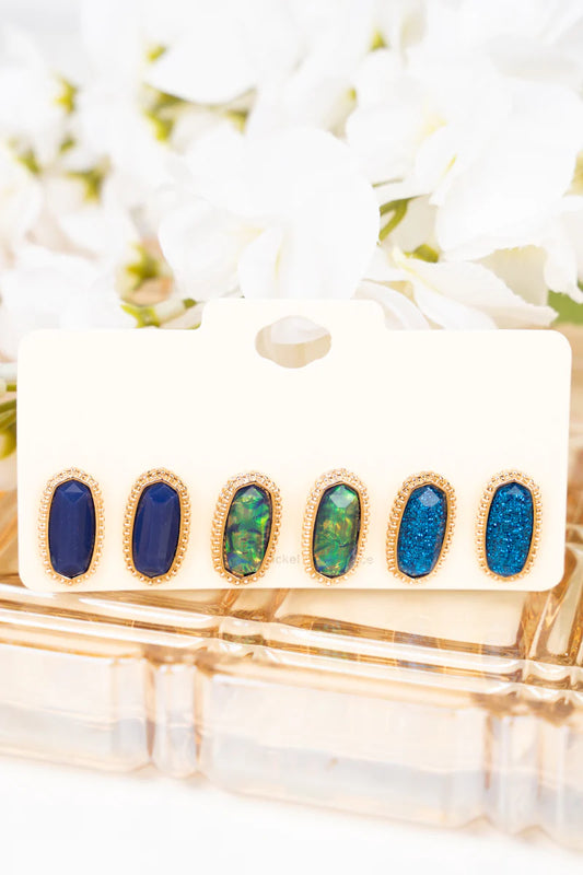 Once In A Blue Moon Earrings