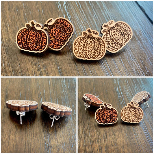 Pumpkin Earrings