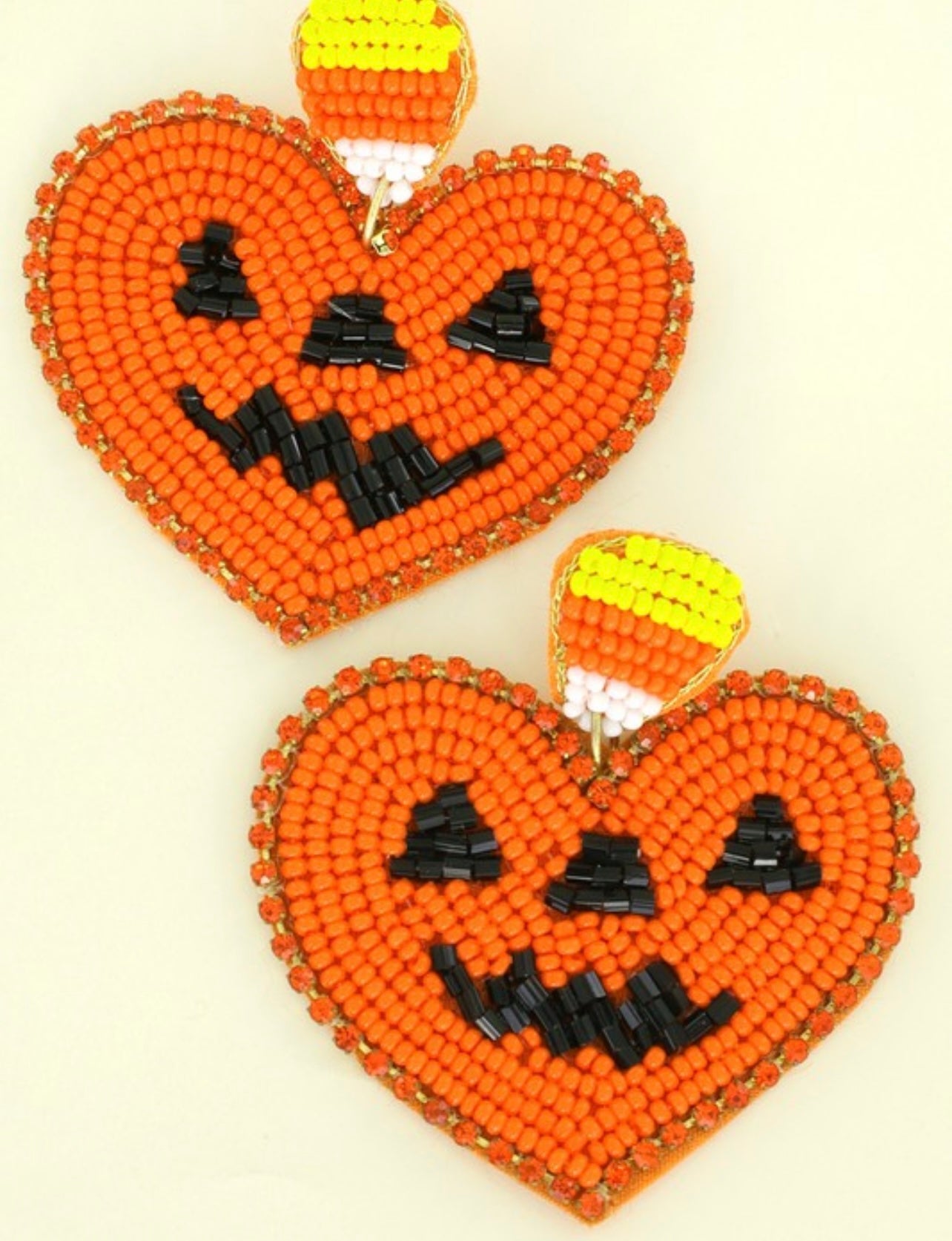 Candy Corn Obsessed Earrings